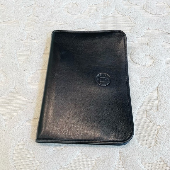 VINTAGE FENDI Attaché Notebook Portfolio Briefcase Case Bag Clutch - Picture 2 of 12